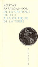 De la critique du ciel à la critique de la terre